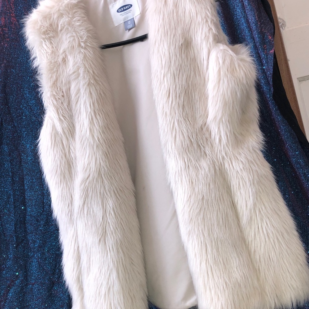 Off-White Fur Vest